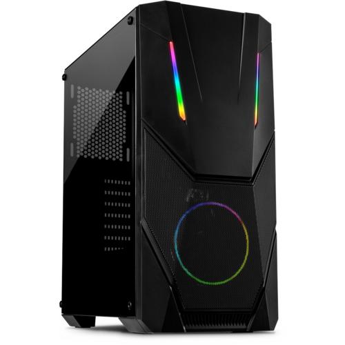 Case Inter-Tech IT-3303 Hornet ATX Zw. ARGB sync. Acrylic